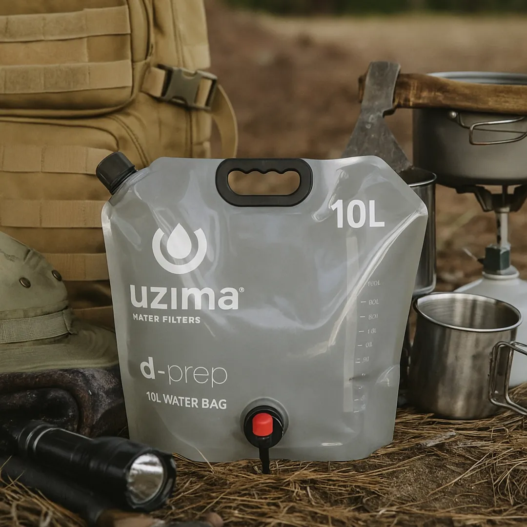 10 L D-Prep Water Bag plegable bolsa transporte agua UZIMA - Imagen 8