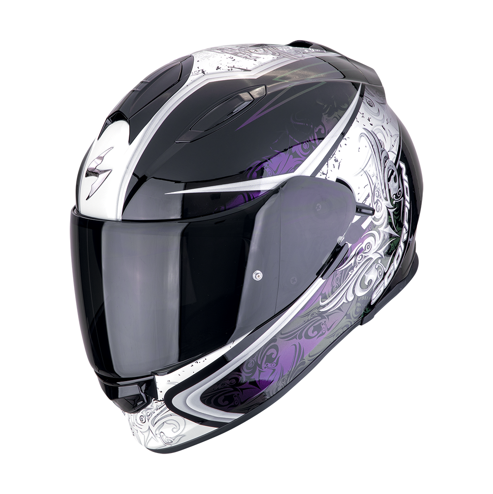 Exo-491 casco integral RUN camaleon negro scorpion