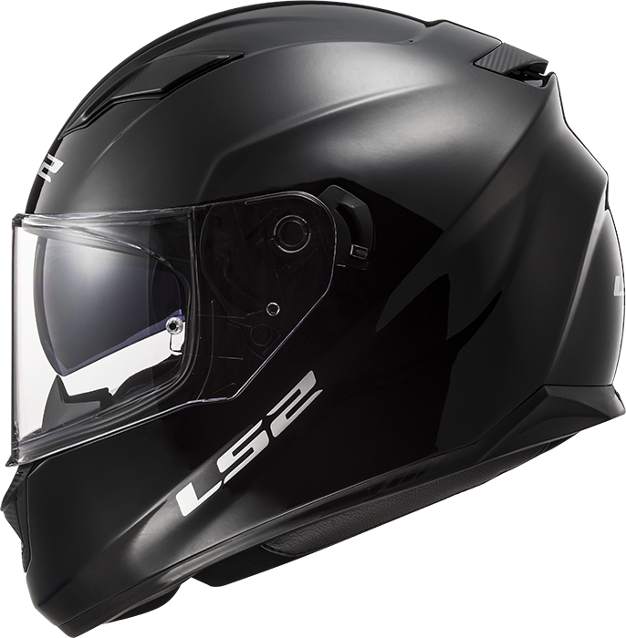 FF320 Stream road touring casco integral negro