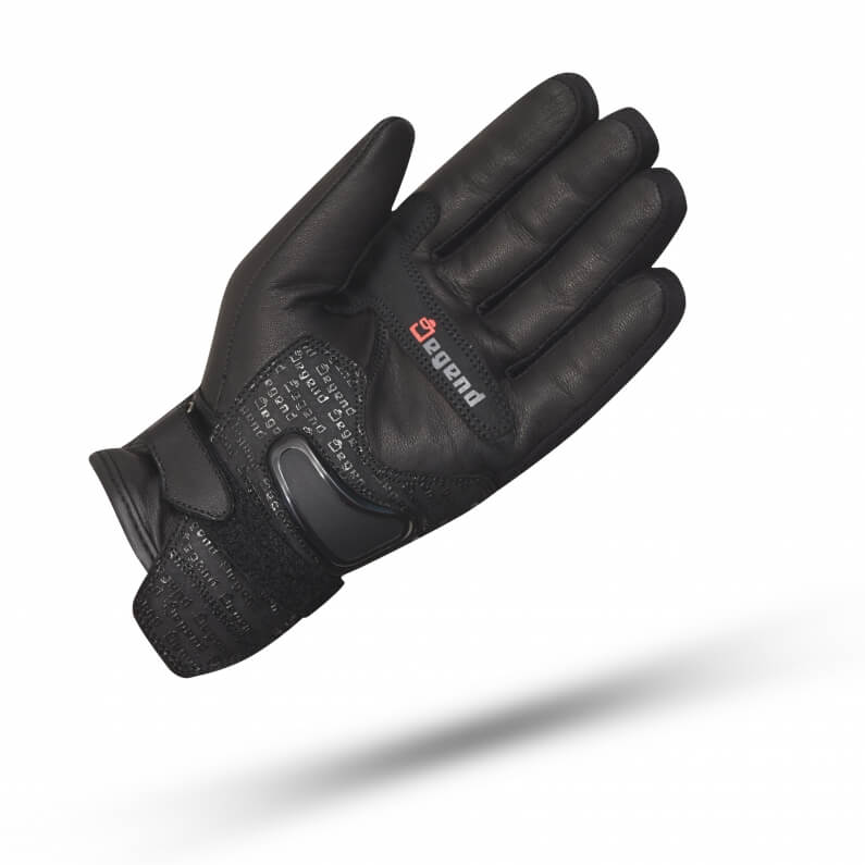 Guantes de piel Indus negro para invierno (Mujer) - Imagen 3